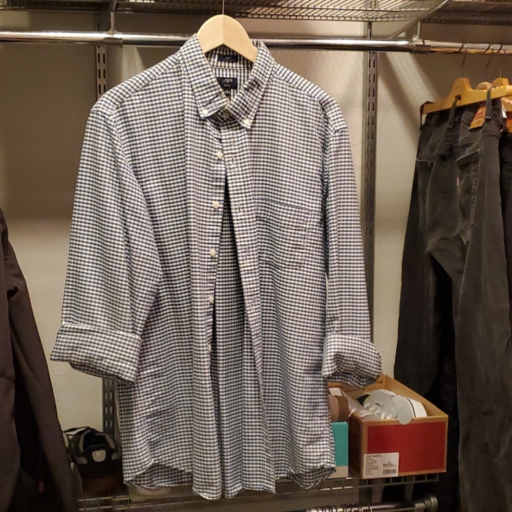 J. Crew men's button shirt